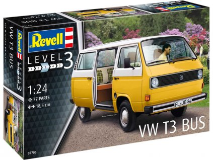 Revell Volkswagen T3 Bus (1:24) - RVL07706