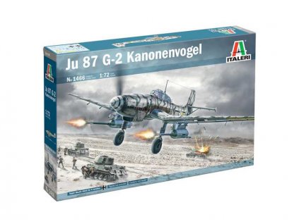 Italeri Junkers Ju-87 G-2 Kanonenvogel (1:72) - IT-1466