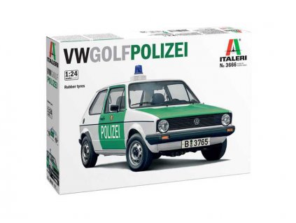 Italeri Volkswagen Golf Polizei (1:24) - IT-3666