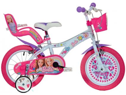 DINO Bikes - Dětské kolo 14" Barbie - DB-614GBAF