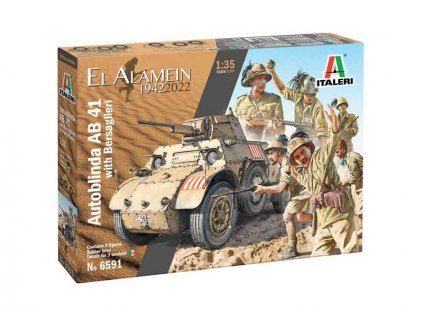 Italeri AB 41 with Bersaglieri Italian Infantry (1:35) - IT-6591