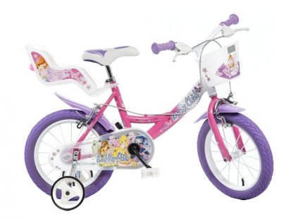 DINO Bikes - Dětské kolo 16" Winx - DB-164R-WX7