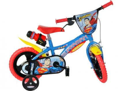 DINO Bikes - Dětské kolo 12" Superman - DB-612L-SM