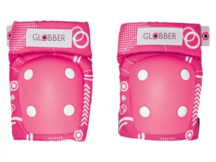 Globber - Chrániče Junior XXS Fuchsia Shapes - GL-529-006