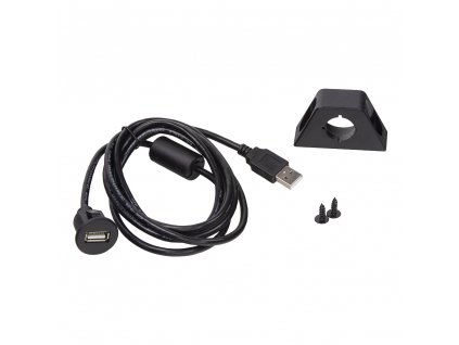 Prodlužovací kabel USB s panelem na palubní desku 1,8m - pc7-226b