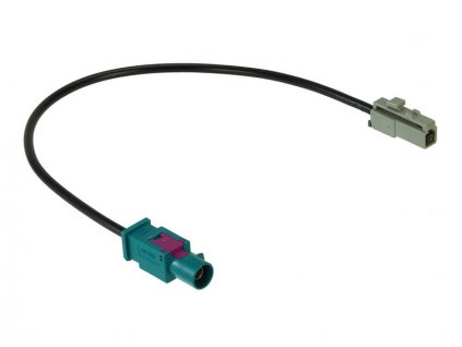Antenna Adapter Fakra (m) to GT21 (f) for vehicles with original GNSS antenna with FAKRA plug   KAE-F2GT21