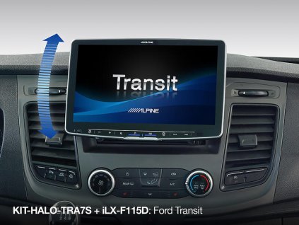 Instalační sada pro Ford Transit Custom   KIT-HALO-TRA7S