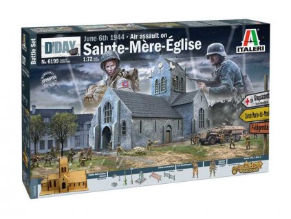 Italeri Bitva o Normadii: Saint-Mere-Église 6 června 1944 (1:72) - IT-6199