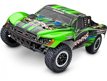 Traxxas Slash 1:10 2BL RTR zelený - TRA58134-4-GRN