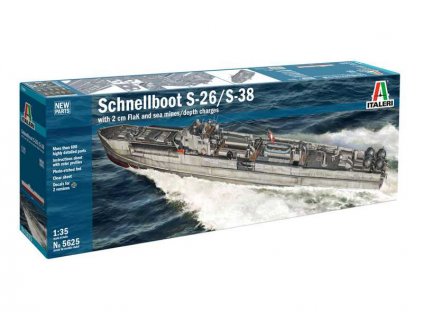 Italeri Schnellboot S-26/S-38 (1:35) - IT-5625