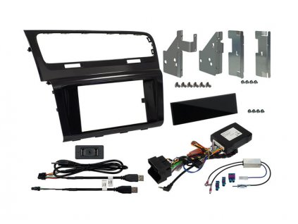 Alpine Halo9 and Halo11 Installation Kit with CAN to UART Interface Support of Display (MFD) and SWRC for Volkswagen Golf 7 VW KIT-HALO-G7