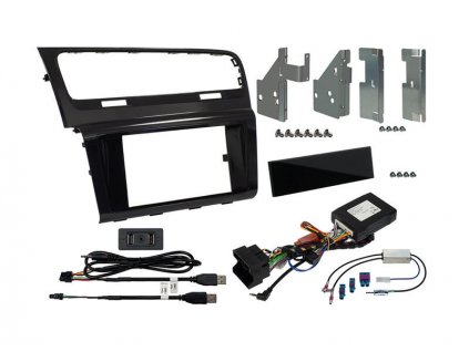 Instalační sada Alpine Halo9 a Halo11 s rozhraním CAN-UART, podporou displeje (MFD) a SWRC pro Volkswagen Golf 7  VW KIT-HALO-G7