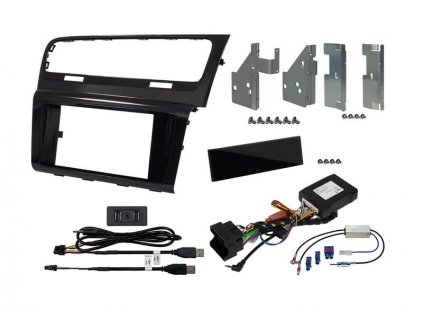 Alpine Halo9 and Halo11 Installation Kit with CAN to UART Interface Support of Display (MFD) and SWRC for Volkswagen Golf 7 VW KIT-HALO-G7R
