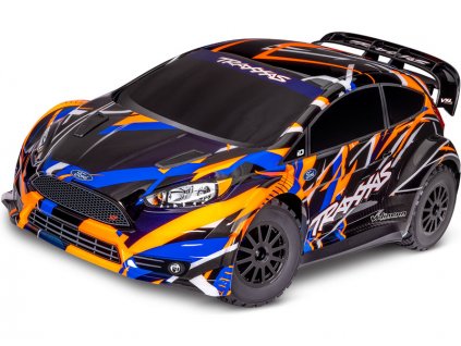 Traxxas Ford Fiesta ST Rally 1:10 VXL RTR oranžová