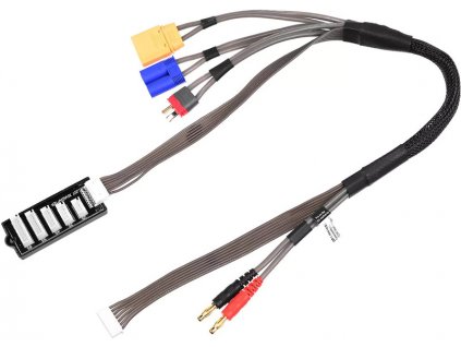 Nabíjecí kabel Pro - Deans/EC5/XT90, XH2-6S