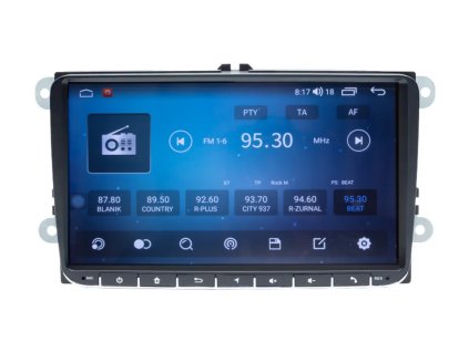 Autorádio pro VW, Škoda s 9" LCD, OS Android, WI-FI, GPS, CarPlay, Bluetooth, 2x USB, 4G - 80896AC4