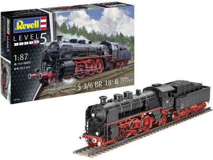 Revell S3/6 BR18(5) s tendrem (1:87)