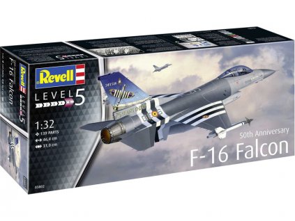 Revell General Dynamics F-16 Falcon 50. výročí (1:32) - RVL03802
