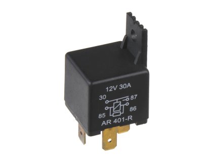 SPÍNACÍ relé 12V, 30A, s rezistorem - 46032