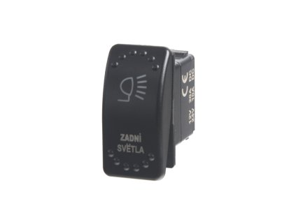 Rocker spínač ZADNÍ SVĚTLA 12/24V - 47117