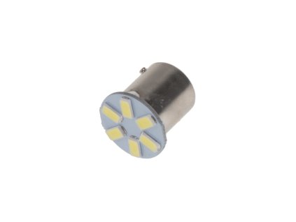 x LED BAU15s bílá, 12V, 6LED/5630SMD - 95139