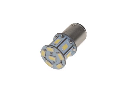 LED BA15s bílá, 12V, 13LED/5730SMD - 95107/13