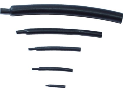 Bužírka smrštovací 2:1, 4,0 mm černá - 4401040