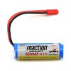 Baterie LiIon 3.7V 650mAh 1S JST React - DYNB0107