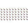 Konektor zlacený 3.5mm (50 párů) - FO-FS-GC03/50