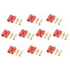 Konektor zlacený 3.5mm s plastovým krytem (5 párů) - FO-FS-GC03P/10