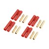 Konektor zlacený 4.0mm plastové pouzdro (4) - GF-1001-003