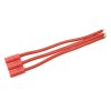 Konektor zlacený 3.5mm 3-pin samice s kabelem 14AWG 10cm - GF-1065-003