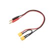 Nabíjecí kabel - XT60 sériový 14AWG 30cm - GF-1200-091