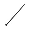 Vázací pásek černý 3,6 x 140 mm, 100 ks - 44004