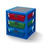 LEGO organizér se třemi zásuvkami - modrá - LEGO40950002