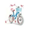 RoyalBaby - Dětské kolo 14" Star Girl modré - RB-667443