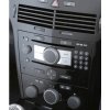 2DIN redukce pro Opel Corsa, Tigra, Antara Zafira 06-, antracit - 10705.2ram