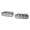 LED světla pro denní svícení, 120x36mm, ECE - sj-287