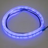 LED silikonový extra plochý pásek modrý 12 V, 60 cm - LFT60slimblu