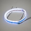 LED silikonový extra plochý pásek bílý 12 V, 60 cm - LFT60slimwhite