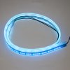 LED silikonový extra plochý pásek ledově modrý 12 V, 60 cm - LFT60slimiceblu