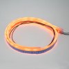 LED silikonový extra plochý pásek oranžový 12 V, 60 cm - LFT60slimora