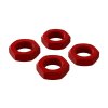 Arrma matice kola 17mm hliník červený (4) - ARA310906