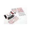 Traxxas samolepky: Rustler - TRA3716