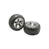 Traxxas kolo 2.8" All-Star stříbrný, pneu Anaconda (2) - TRA5576R