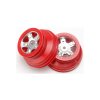 Traxxas disk 1.4/1.8" SCT saténový-červený (2) - TRA7072A