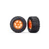 Traxxas kolo 4.3/5.7", disk oranžový, pneu Maxx AT (pár) - TRA7772T