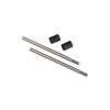 Traxxas pístnice tlumiče 3x57mm GTS (2) (pro TRX-4 Long Arm Lift Kit) - TRA8161
