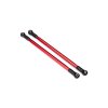 Traxxas hliníkové ojničky 20x206mm červené (2) - TRA8542R