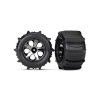 Traxxas kolo 2.8", disk All-Star černý chrom, pneu Paddle (2) - TRA4175